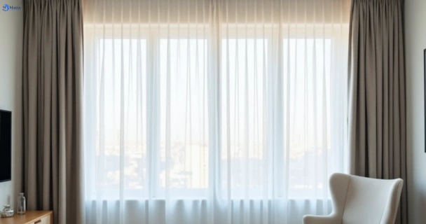 Restored vibrant drapes in ransome QLD after Matty Curtain Cleaning